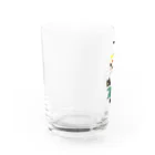 asukatakeda_storeの本とコーヒーとネコ Water Glass :left