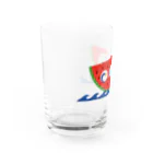 PaP➡︎Poco.a.Pocoのスイカ船で、波乗りダァー Water Glass :left