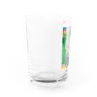 北隣館カフェグリーンのCafeGreen7th×Yoshiyaコラボ Water Glass :left