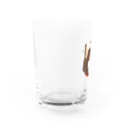 ちゅけしょっぷの横顔ちゅけ Water Glass :left