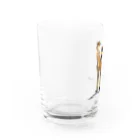 ウエダマサノブ＠アトリエ縄文じいさんのジラフハウス Type2  Water Glass :left