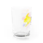 名前詩〜栞〜＆kohaku_no.5のおめでとう㊗︎Pastel♡ Water Glass :left