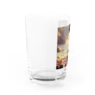 梅花庵の夕暮れ Water Glass :left