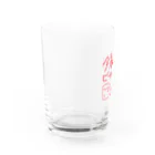 餃子のグラスやさんの今夜はビールと餃子 Water Glass :left