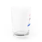 湯あがりポットラックの番組イラスト グラス Water Glass :left