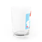 おやすみ世界のおやよサマー Water Glass :left