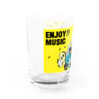フルタハナコの「ハナばたけ」のENJOY MUSIC グラス左面