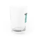 気ままに推すの推しを背負いたい(緑系) Water Glass :left