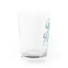 凩 灯の水彩海月 Water Glass :left