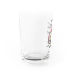 MIECHAN8787'S GALLERYのアマビエさん🎶～たいふー💨きおつけてビェ～ Water Glass :left