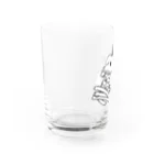 まどろみの温度のハンバーガー ホワイト Water Glass :left