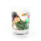 ききのここのインコ盛り合わせ Water Glass :left