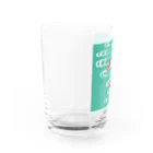 めのう🌳森🌳の清流金魚・青 Water Glass :left