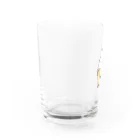 白くて簡素のソフトクリームうさちゃん Water Glass :left