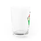 はらぺこ屋のメロンソーダくん Water Glass :left