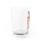 b.s.p.i_osakaの"aloha" red Water Glass :left