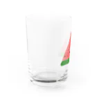 そらいろペンギンの夏のスイカ Water Glass :left