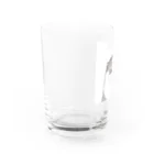 kittoの白ムギュ王子 Water Glass :left