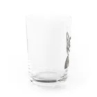 tegakiyaの狙う猫 Water Glass :left