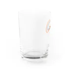 ONDA＋.の014: ONDA+. ロゴオリジナルグラス（オフィシャルカラー） Water Glass :left