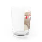 へびも庵のおいしいよっへびもしゃん Water Glass :left