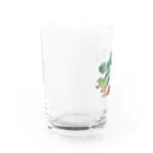 サルハ亭のブロッコリー Water Glass :left