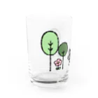 Atelier 67のねこつむり！ムツクロ Water Glass :left