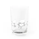 INU GOYAの走る犬 Water Glass :left