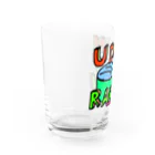 夫婦とその子のUDONRAMEN Water Glass :left