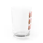 膜翅屋のトウキョウムネビロオオキノコ＆ミイロムネビロオキノコ Water Glass :left