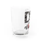 Aimurist のD’gaia dinosaur テキスト Water Glass :left