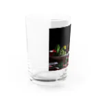 ウツギのハートの女王のティーパーティー Water Glass :left