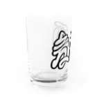 TYPOGRAPHIESの麦酒グラス Water Glass :left