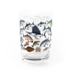 猫と釣り人のKAISUIGYO_1C_GL Water Glass :left