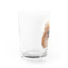 チワワ&ポメラニアンのおうちのチワワのミロくん Water Glass :left