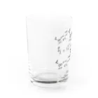 MONKAJI.のちっぱい派 Water Glass :left