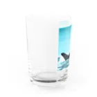 おじょうのSHACHI Water Glass :left