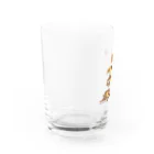 しろくまるいるいと動物たちの爬虫類さんたち〜ピーターズ Water Glass :left