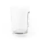 チャカさんと愉快な仲間達のおやしらずくん Water Glass :left