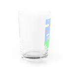 星華 -SEIKAcreate-のこぶしの花と気球の未来 Water Glass :left