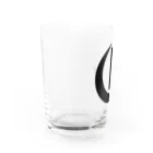 B-Rockのくろいわいさを。 ロゴグッズ Water Glass :left