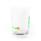 えもんち屋のメロンソーダ専用グラス Water Glass :left