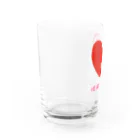 PaP➡︎Poco.a.Pocoのハートブレイク Water Glass :left