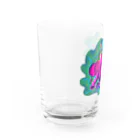 poponesiaのseeing pink elephants　 Water Glass :left