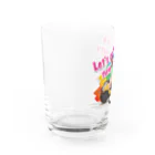 バイクは楽しいの原付女子 Water Glass :left