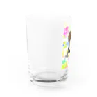 アニマルデザインはなのチワワの幸せ Water Glass :left