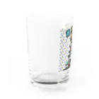 まさにの難攻不落キラキラ城 Water Glass :left