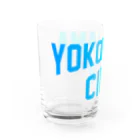 JIMOTO Wear Local Japanの横浜市 YOKOHAMA CITY Water Glass :left