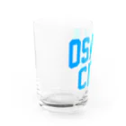 JIMOTOE Wear Local Japanの大阪市 OSAKA CITY Water Glass :left