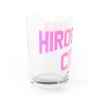 JIMOTOE Wear Local Japanの広島市 HIROSHIMA CITY Water Glass :left